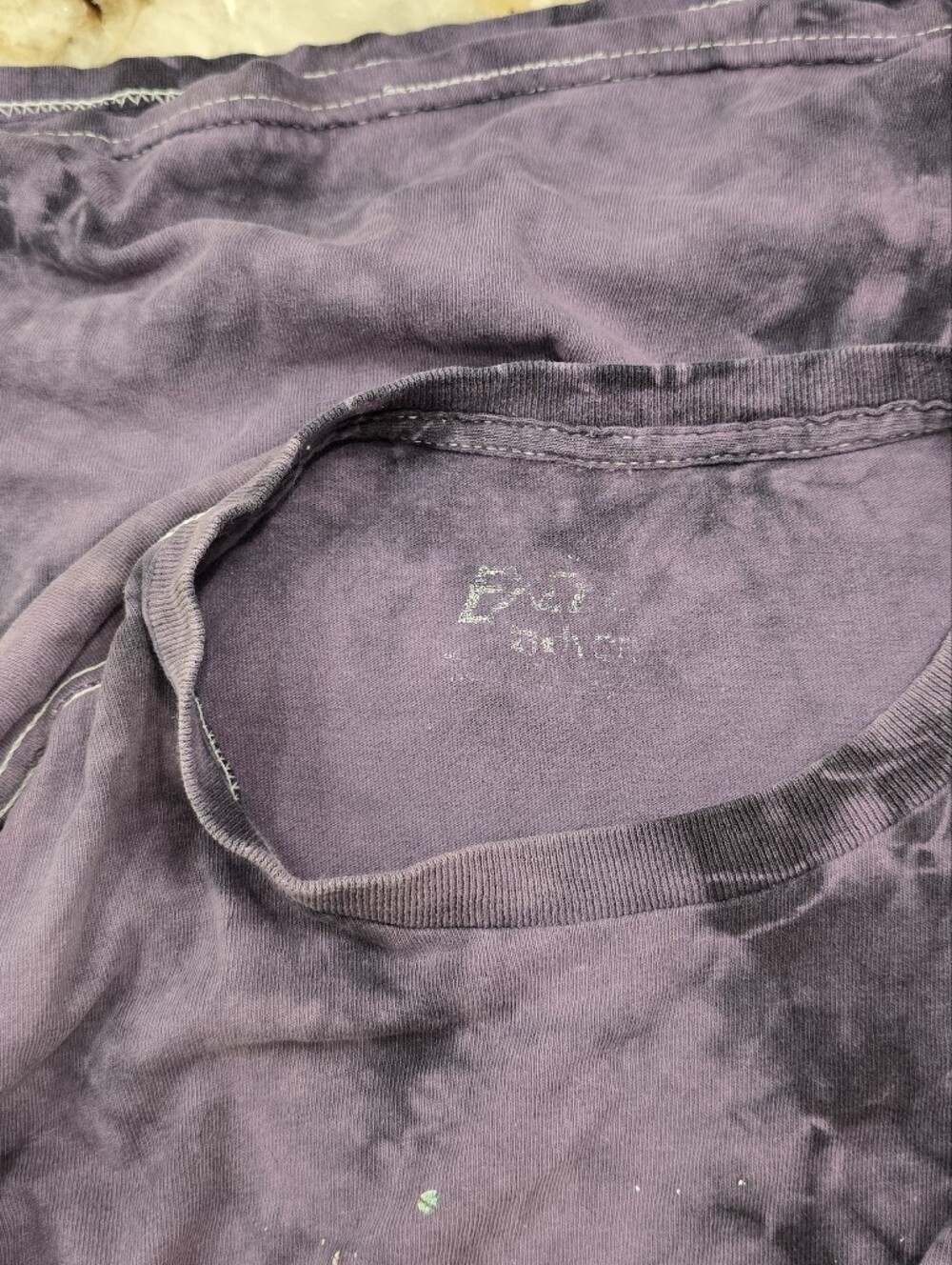 1989 film Bill & Ted's Excellent Adventure Vintage purple tie-dye t-shirt - Picture 3 of 6
